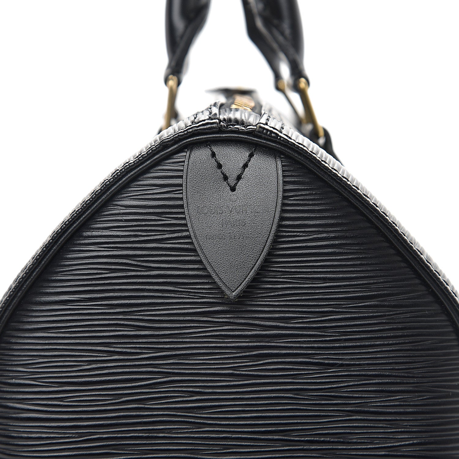 Louis Vuitton Epi Speedy 25 Black 6 of 9