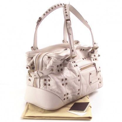Louis Vuitton Lambskin Riveting White 3 of 9