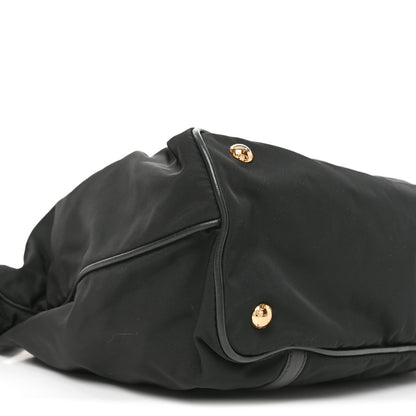 Prada Tessuto Nylon Saffiano Tote Black 8 of 9