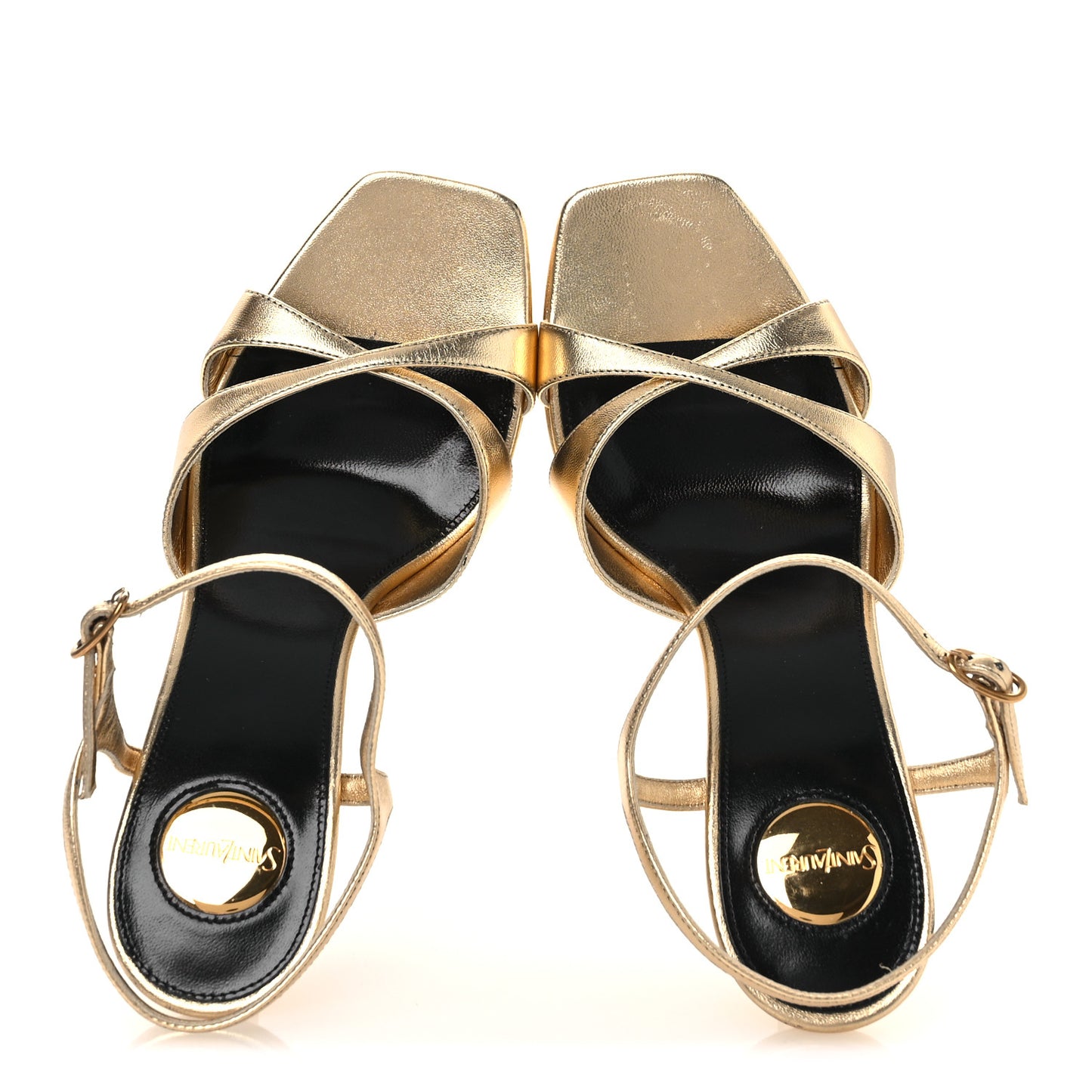 Metallic Debbie Platform Sandal 37.5 Gold