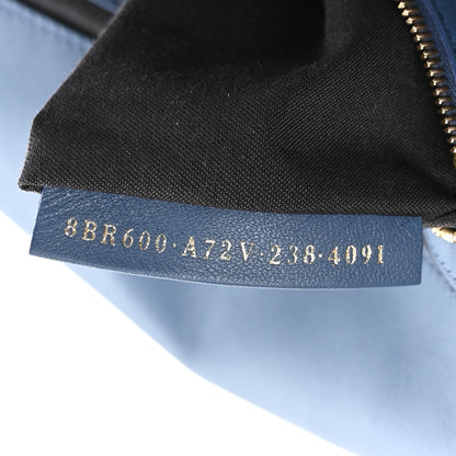 Fendi Nappa FF 1974 Embossed Baguette Mirto 7 of 10
