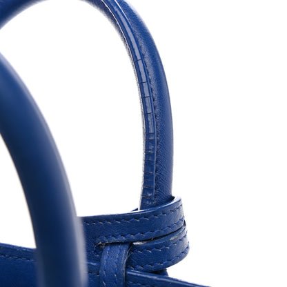Saint Laurent Calfskin Nano Sac De Jour Royal Blue 11 of 12