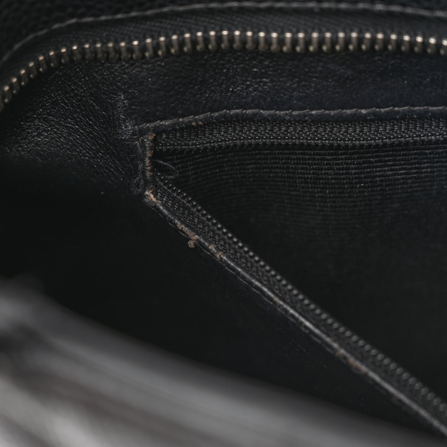 Caviar Quilted Medallion Tote Black