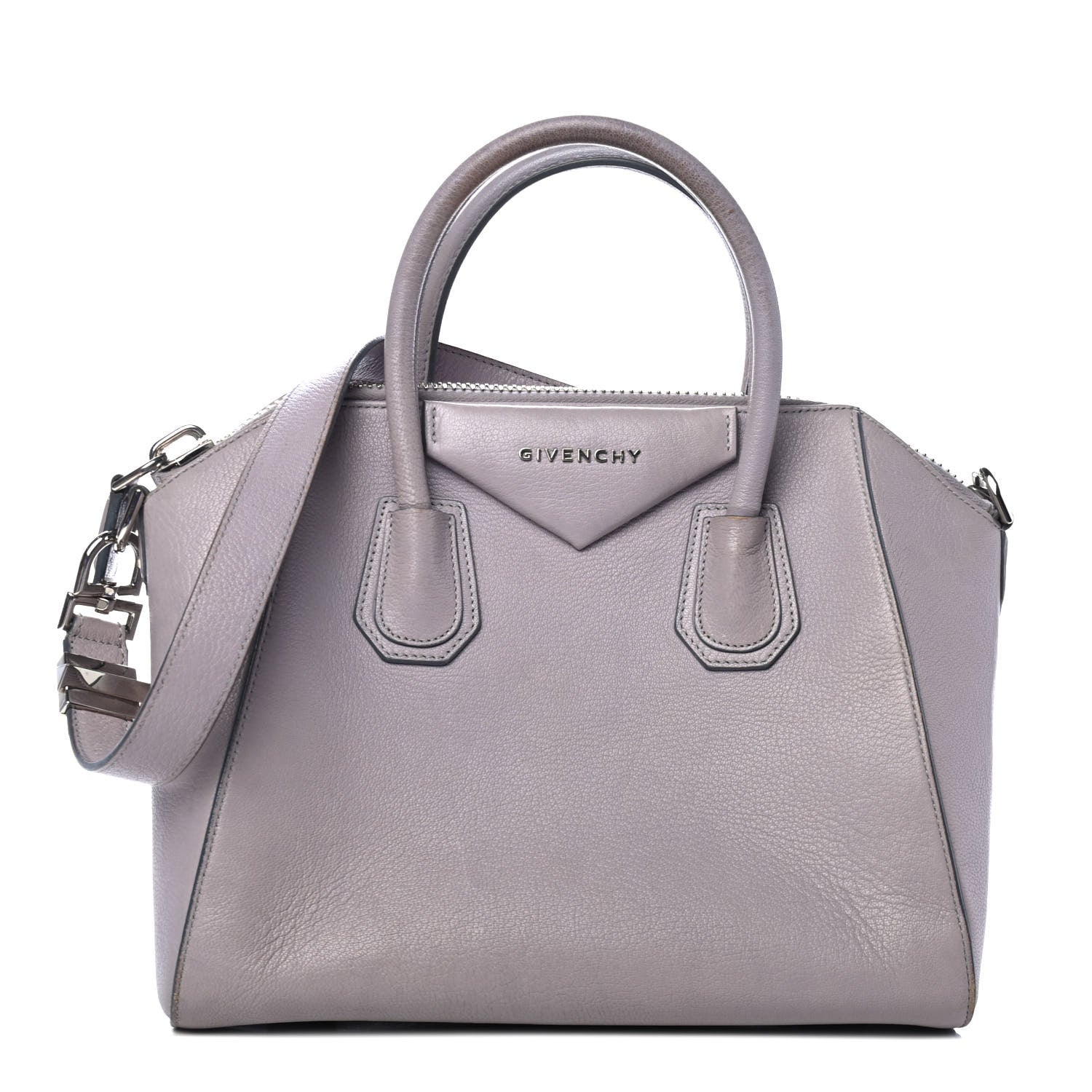 Givenchy Sugar Goatskin Medium Antigona Pearl Grey 1 of 5