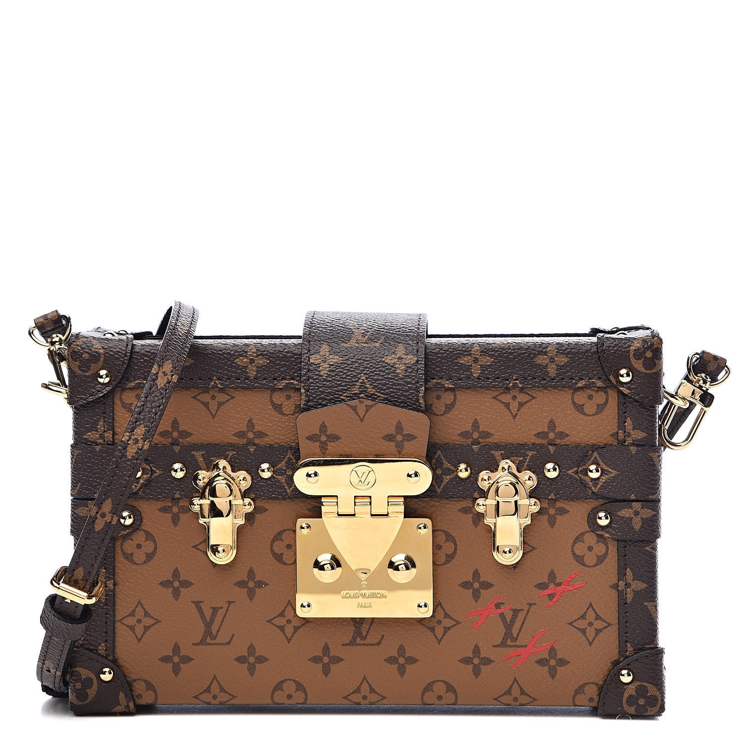 Louis Vuitton Reverse Monogram Petite Malle 1 of 9