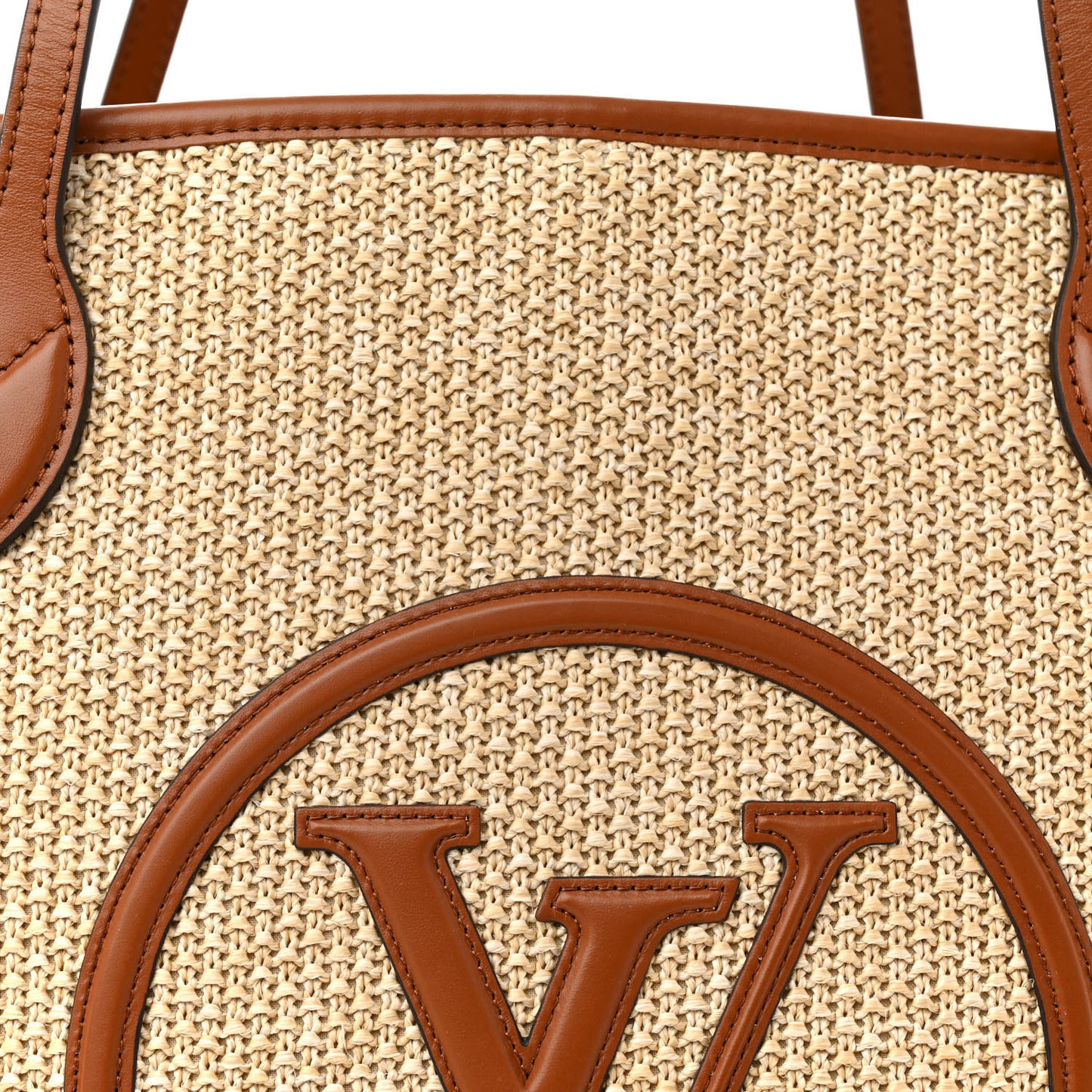 Raffia Saint Jacques Tote Caramel