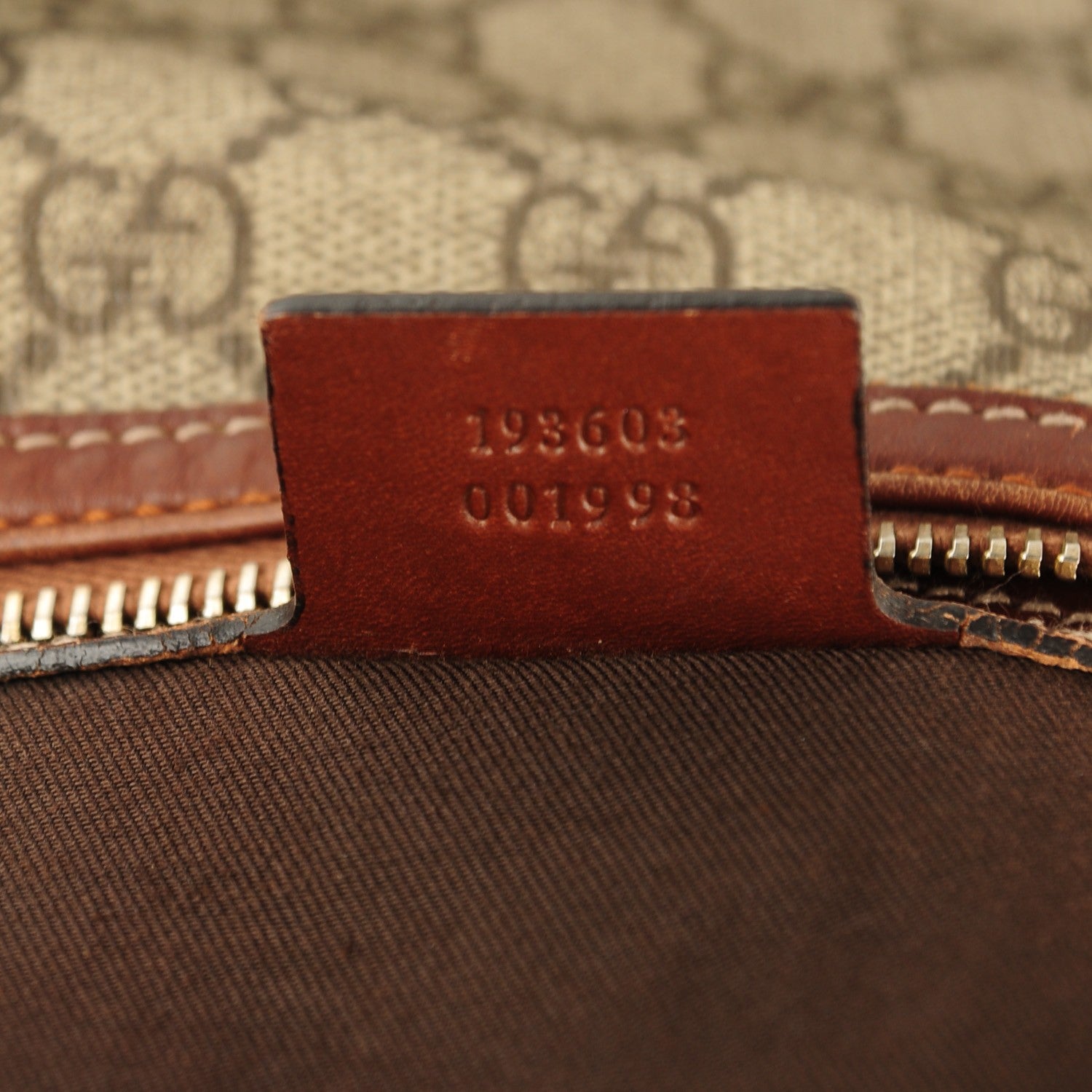 Gucci GG Plus Monogram Medium Joy Boston Brown 7 of 7