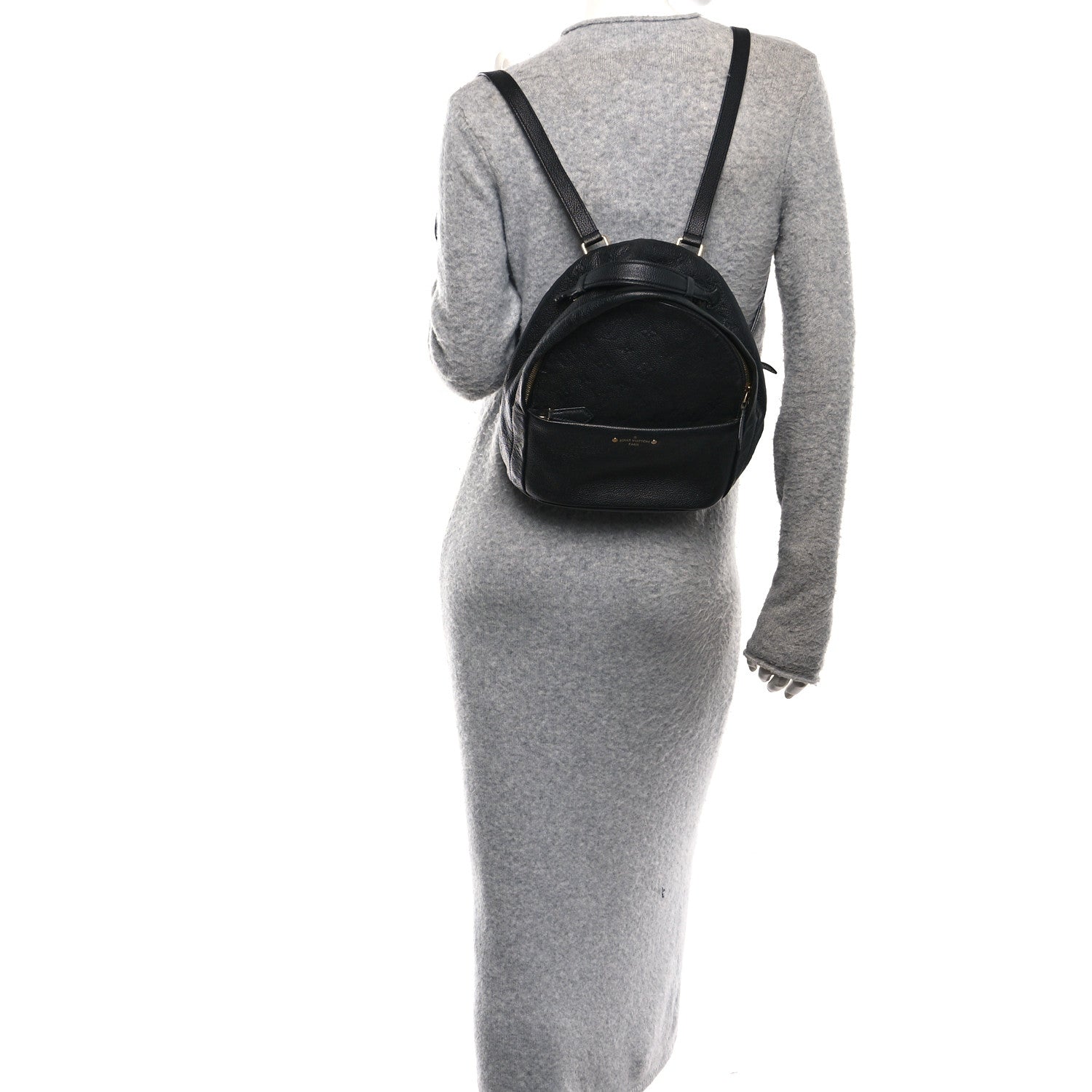 Louis Vuitton Empreinte Sorbonne Backpack Black 2 of 9