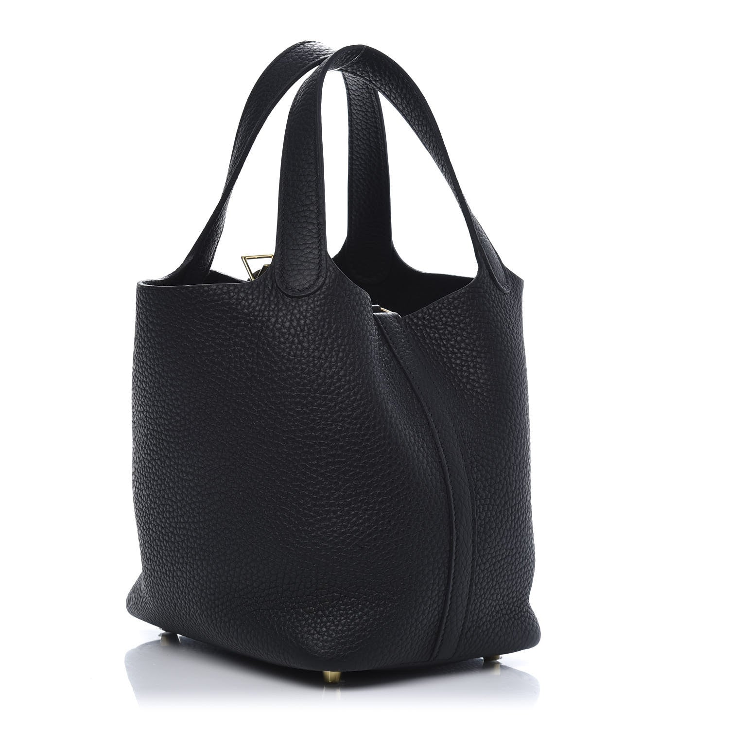 Hermes Taurillon Clemence Picotin Lock 18 PM Black 3 of 10