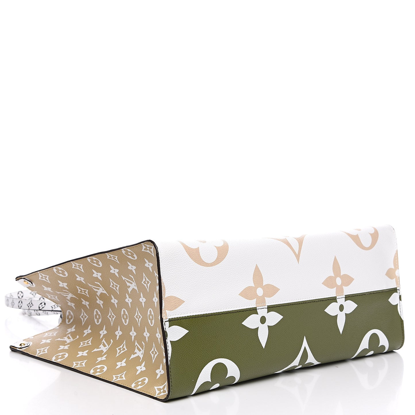 Monogram Giant Onthego GM Kaki Beige