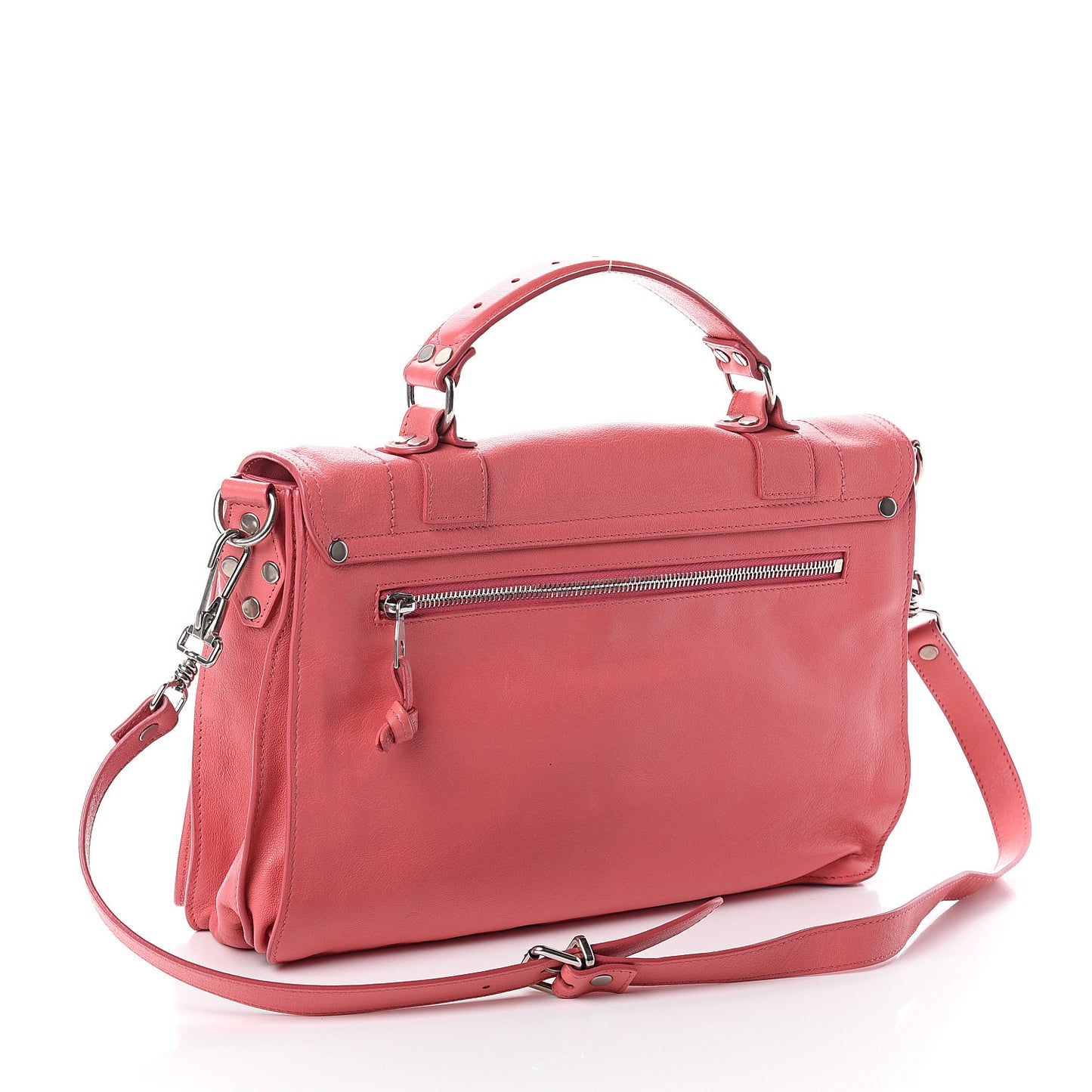 Lambskin Medium PS1 Satchel Hibiscus