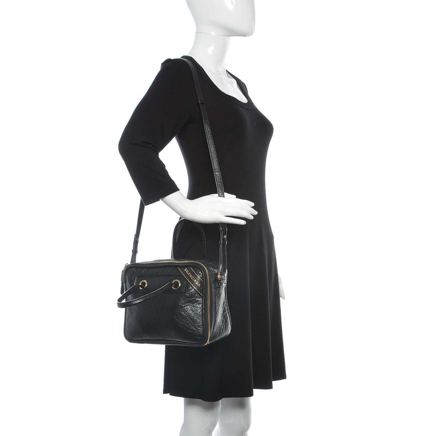 Agneau S Blanket Square Tote Black