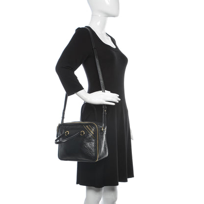 Balenciaga Agneau S Blanket Square Tote Black 2 of 7