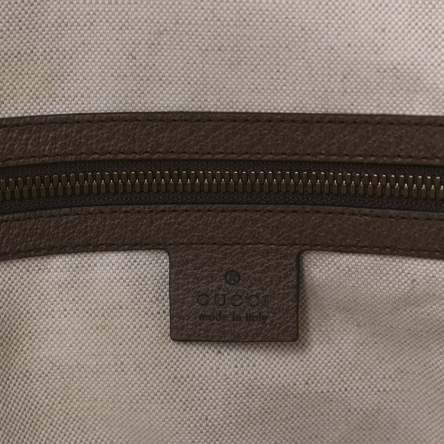 Gucci GG Supreme Monogram Medium Ophidia Day Backpack Brown 10 of 13