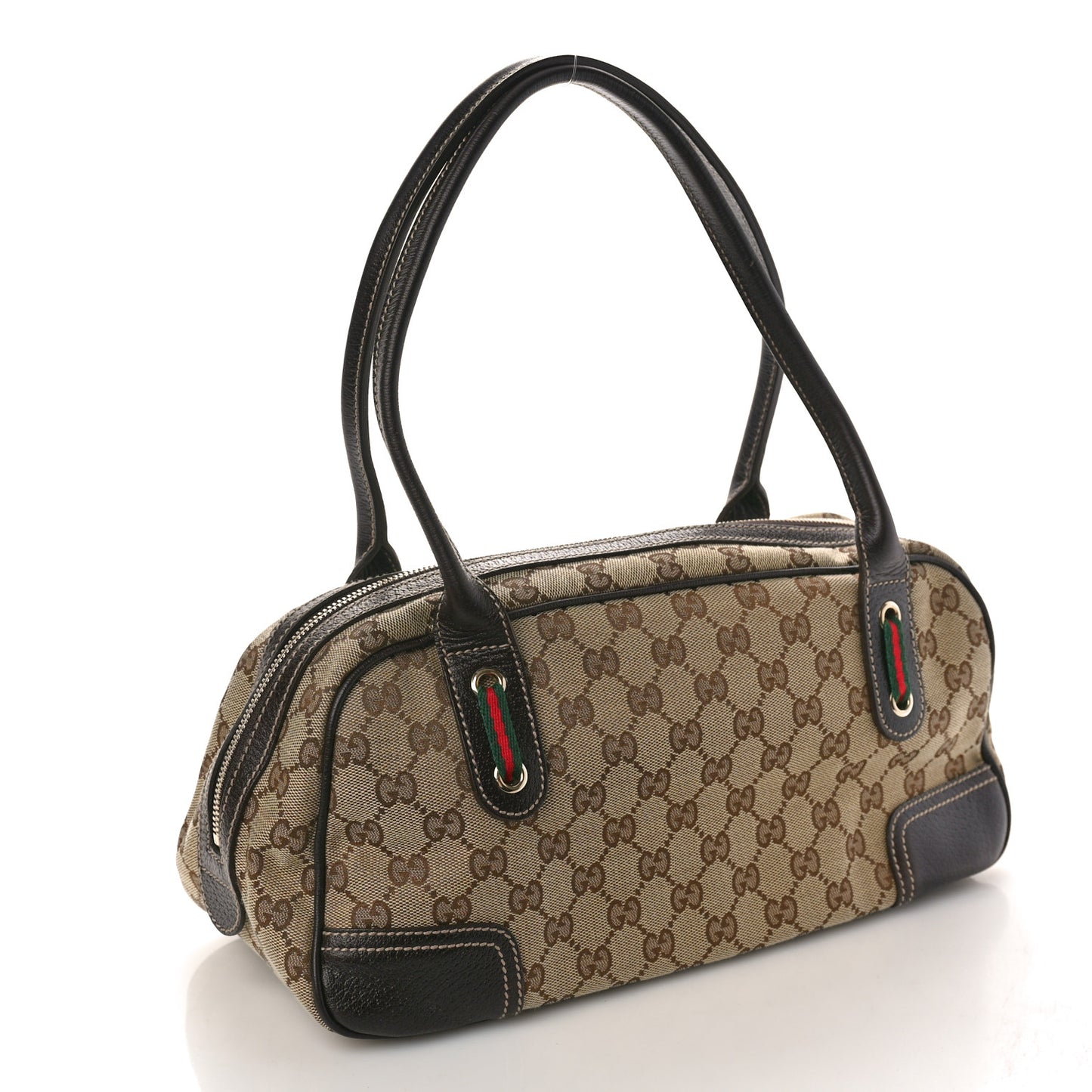 Monogram Small Princy Satchel Dark Brown