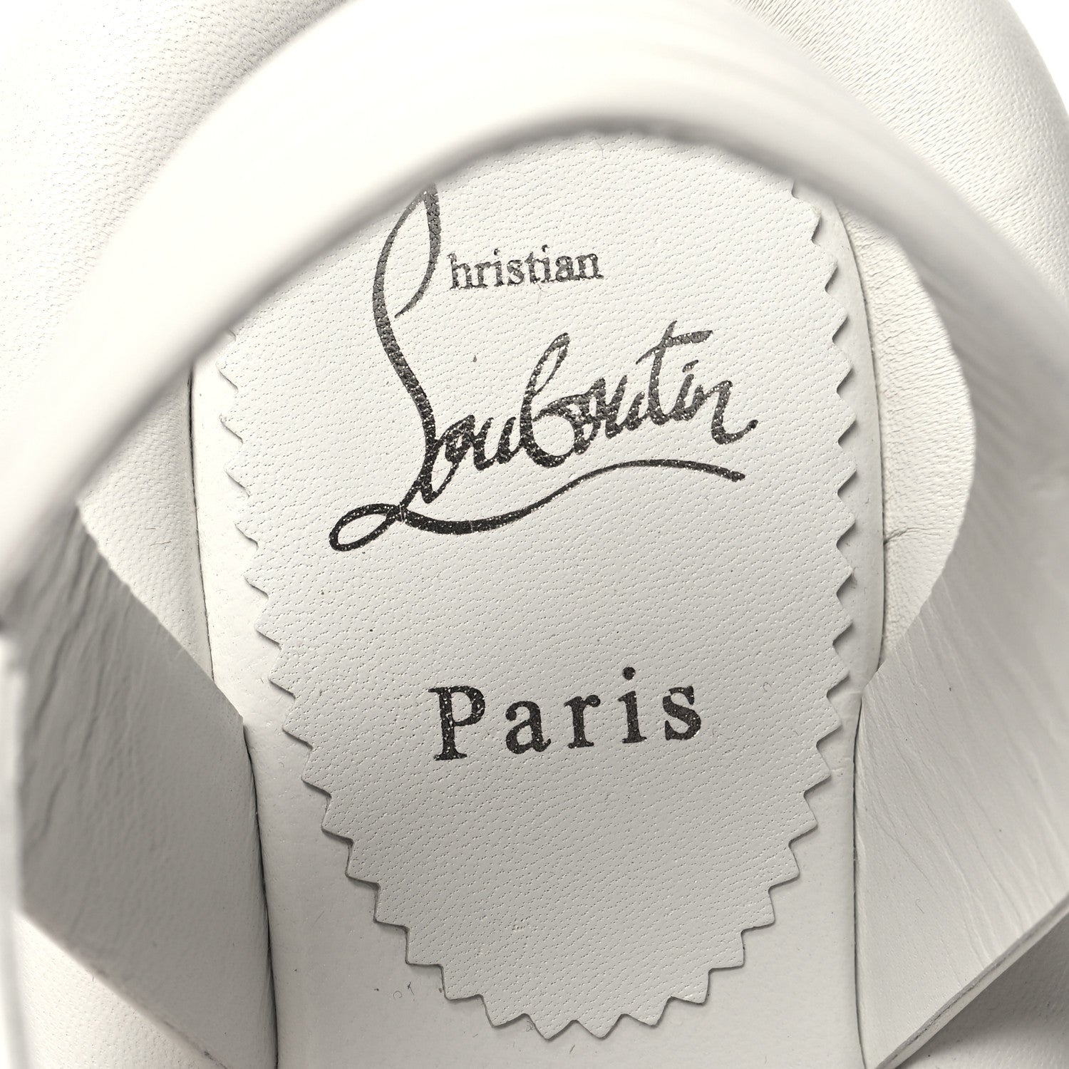Christian Louboutin Nappa Manolasummer Sandals 37 White 8 of 9