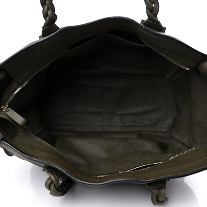 Valentino Garavani Grained Calfskin To Be Cool Tote Khaki 5 of 17