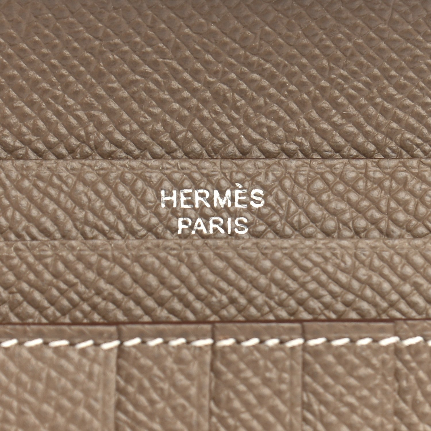 Hermes Epsom Bearn Compact Wallet Etoupe 6 of 8