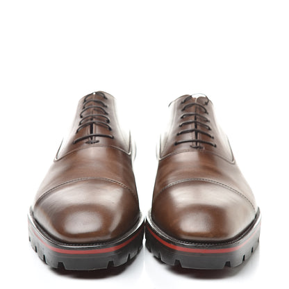 Christian Louboutin Calfskin Patime Mens Hubertus Flat 41.5 Havane 2 of 15