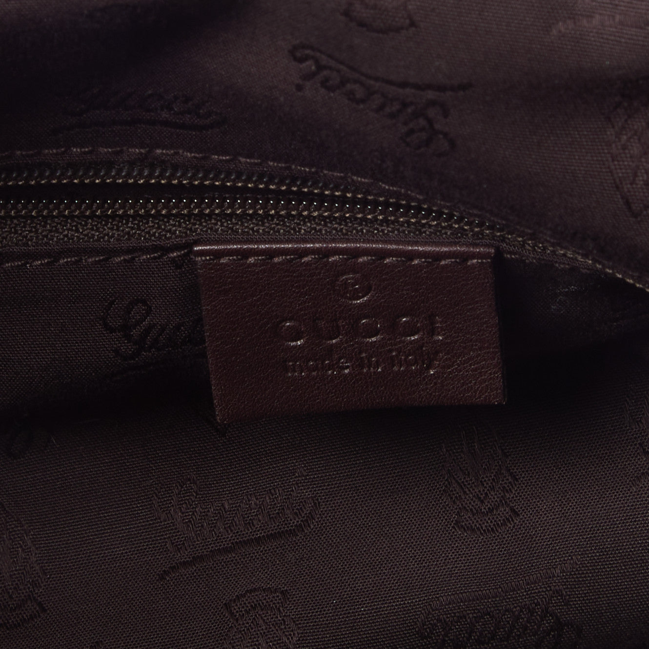 Guccissima Medium Sukey Boston Chocolate