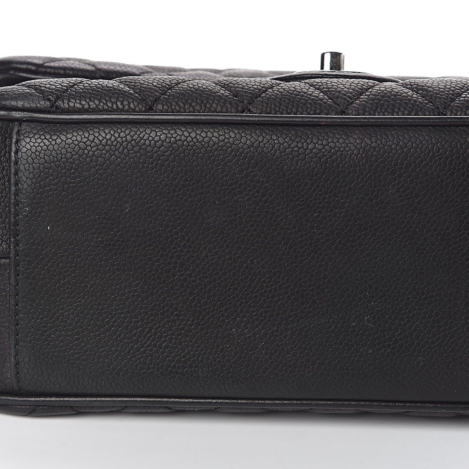 Chanel Caviar Quilted Medium Rock In Rome Single Flap Black 11 of 14