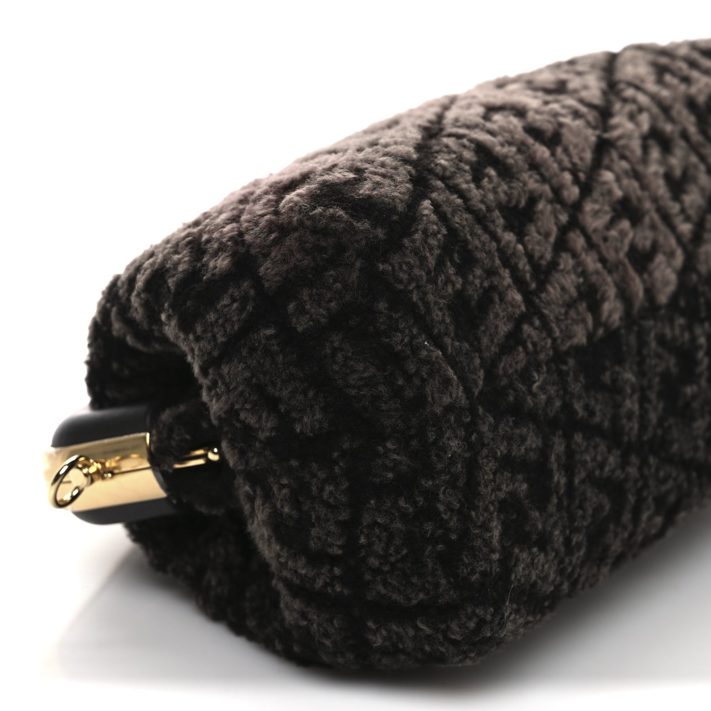 Shearling Shiny Nappa FF Midi Fendi First Real Ebano