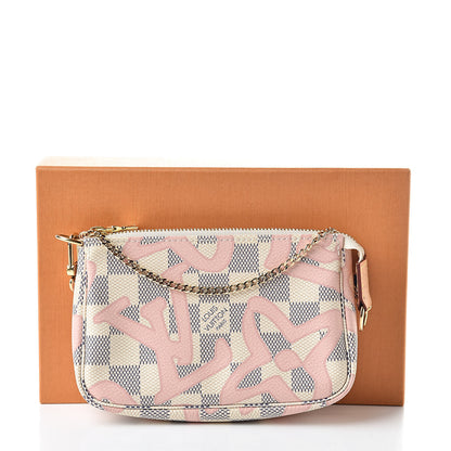 Louis Vuitton Damier Azur Tahitienne Mini Pochette Accessories 8 of 8