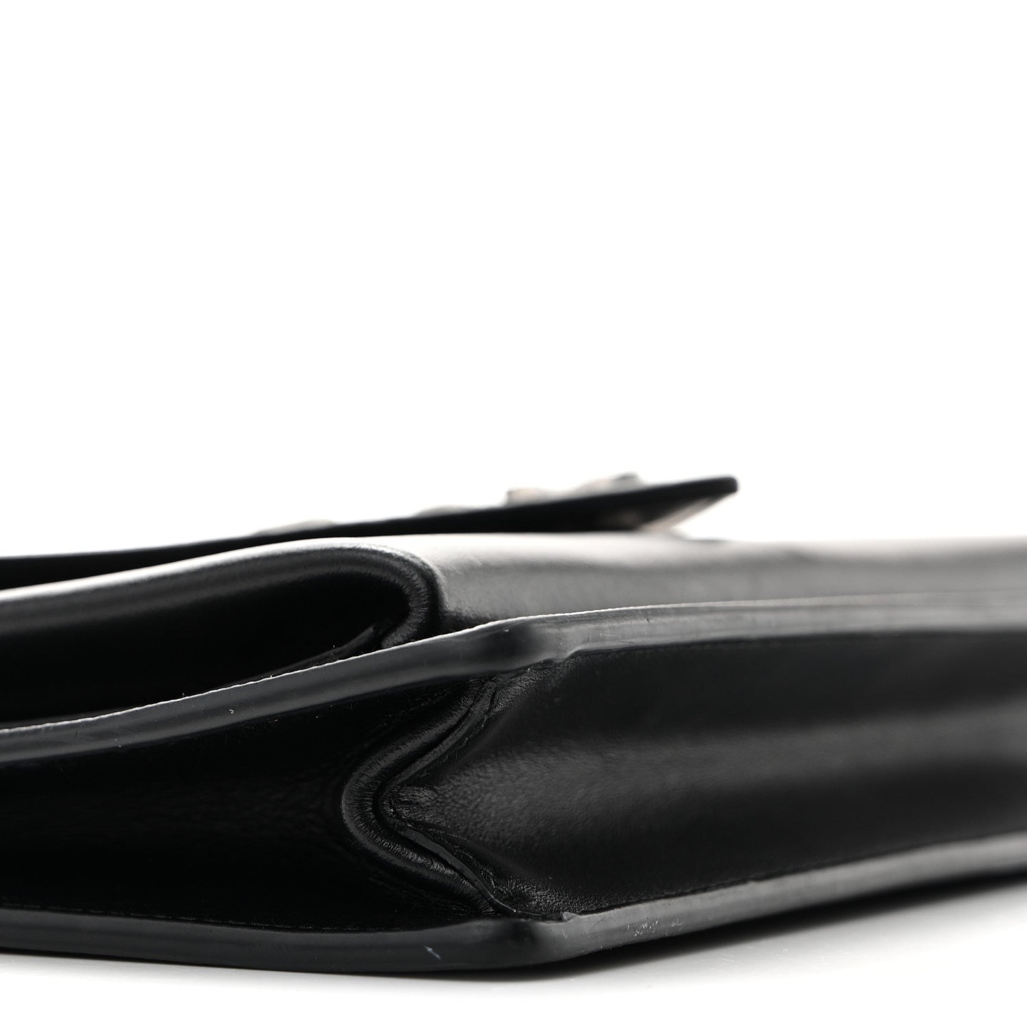 Prada Saffiano City Calf Mini Envelope Bag Black 8 of 12