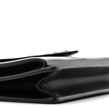 Prada Saffiano City Calf Mini Envelope Bag Black 8 of 12