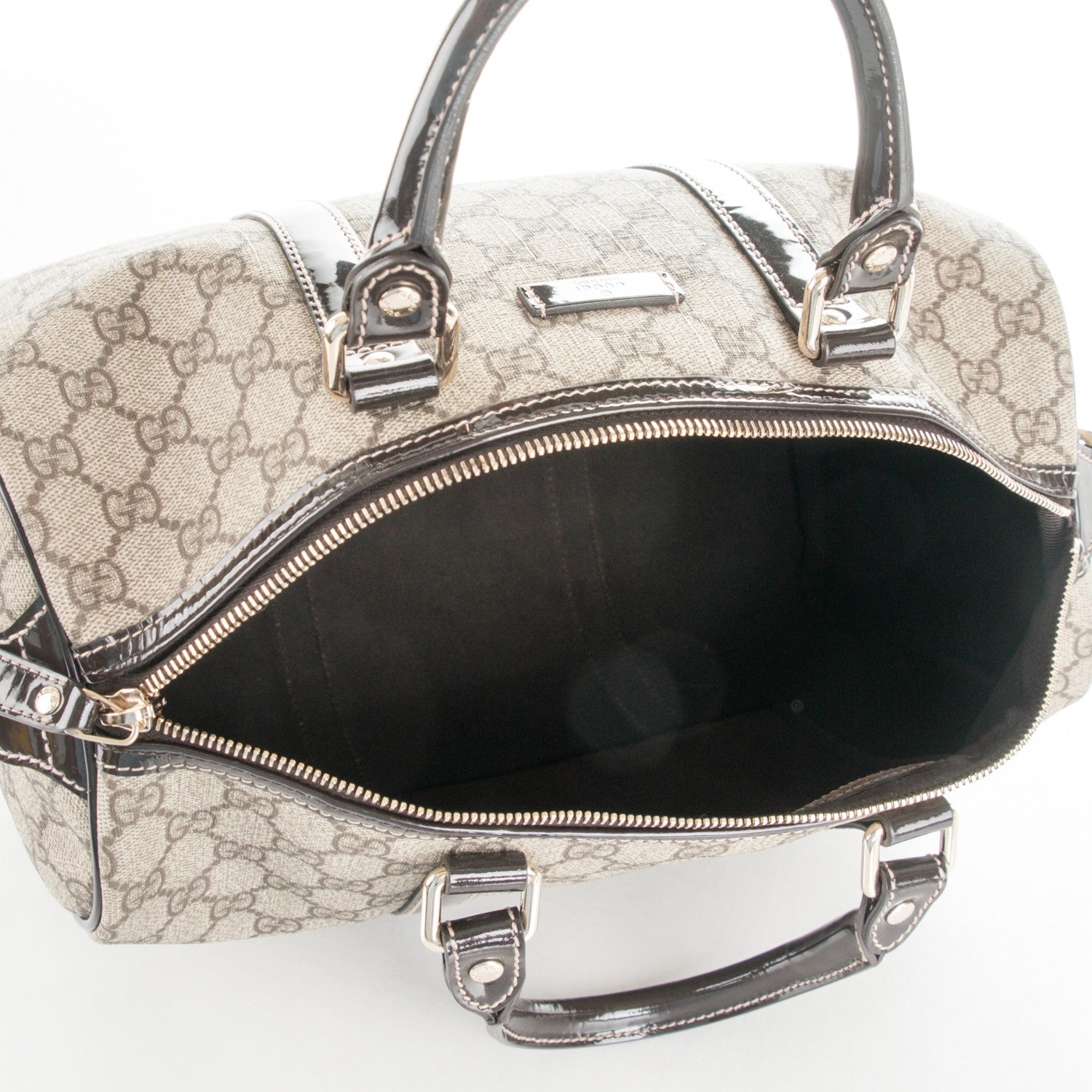 Gucci GG Plus Monogram Medium Joy Boston Dark Brown 5 of 7
