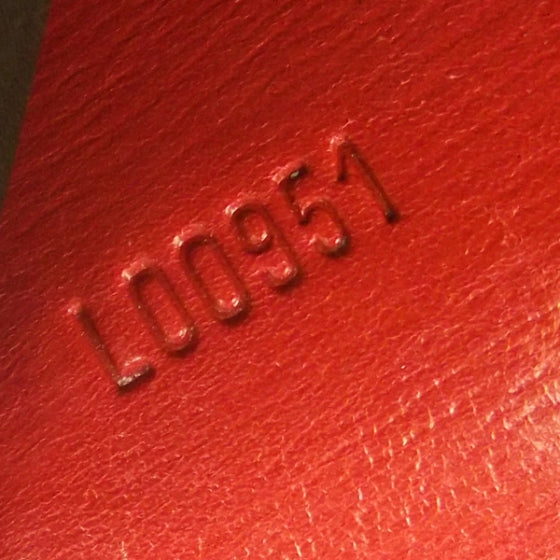 Louis Vuitton Epi Checkbook Organizer Wallet Red 7 of 8
