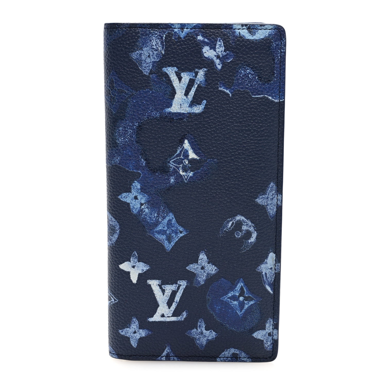 Louis Vuitton Monogram Ink Watercolor Brazza Wallet 1 of 6