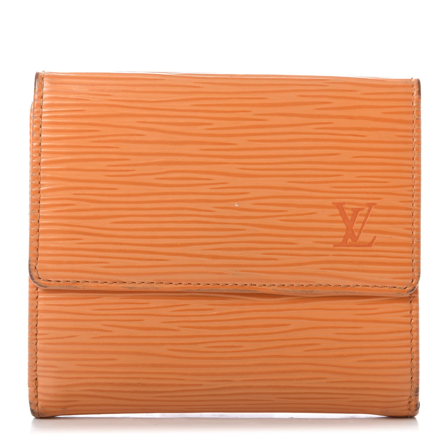 Louis Vuitton Epi Elise Wallet Mandarin 1 of 13