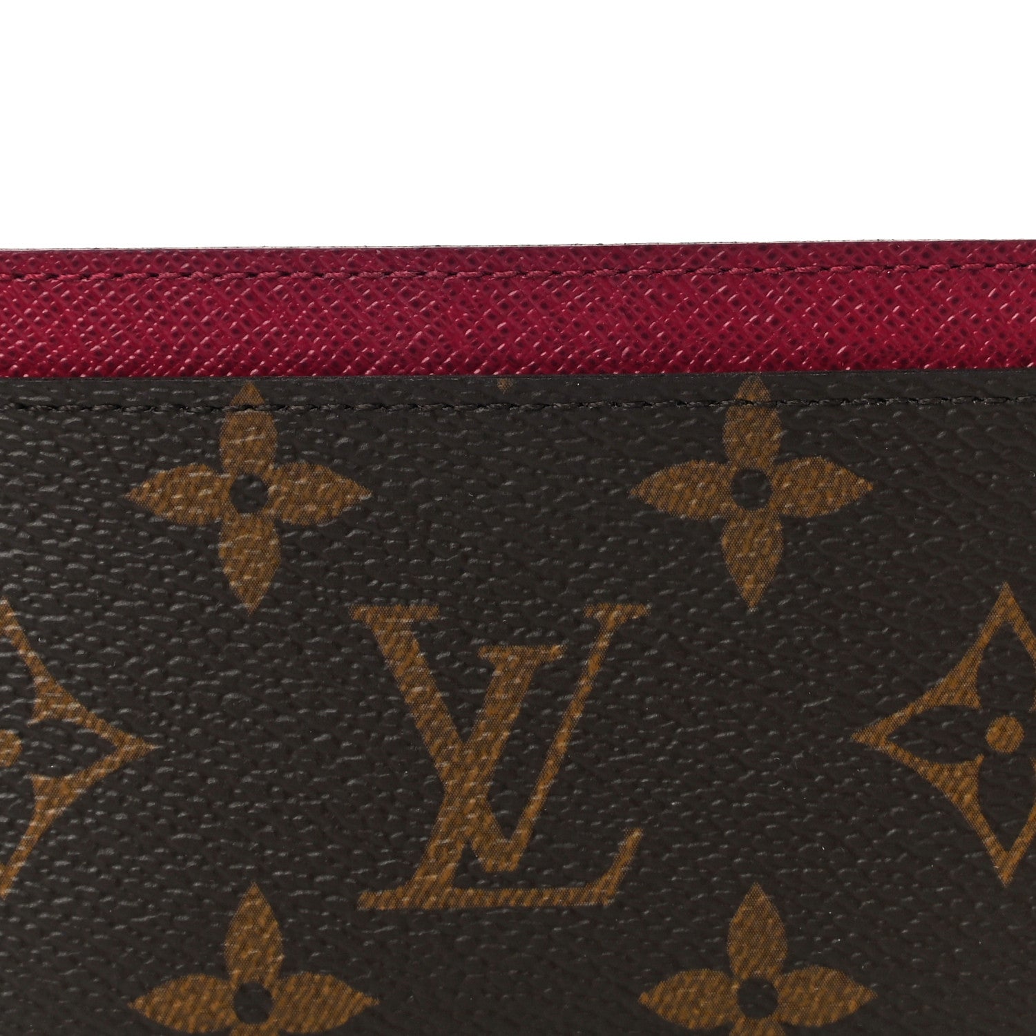 Louis Vuitton Monogram Card Holder Fuchsia 7 of 9