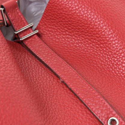 Hermes Taurillon Clemence Picotin Lock 18 PM Rouge Casaque 13 of 13