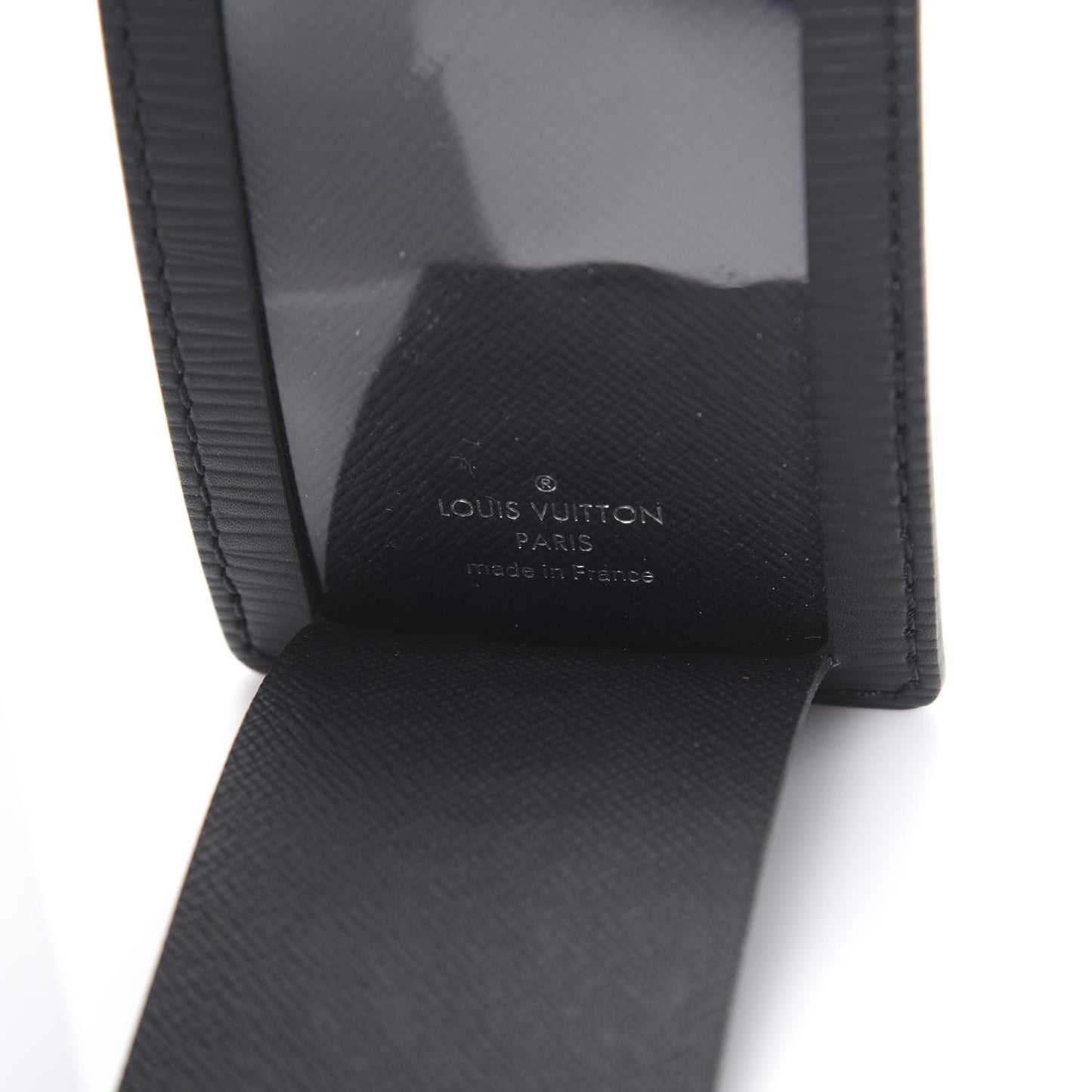 X SUPREME Epi Luggage Tag Black