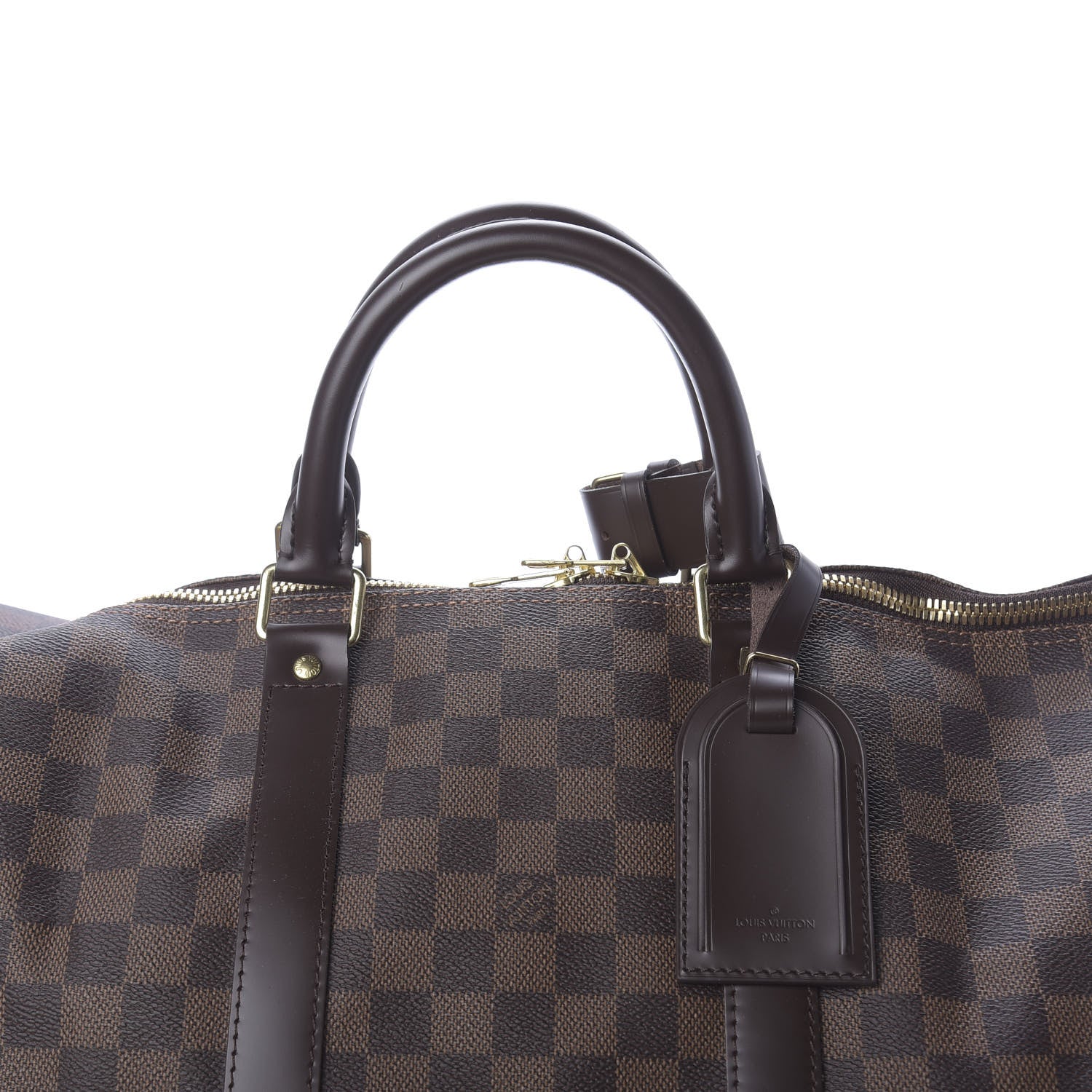 Louis Vuitton Damier Ebene Keepall 50 8 of 9