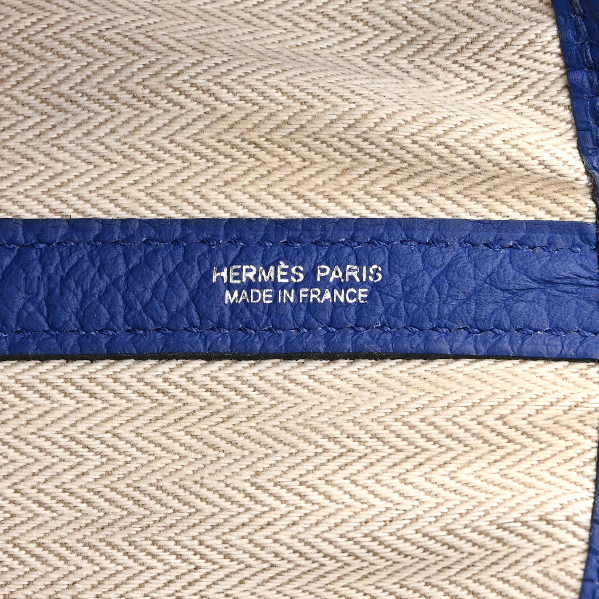 Hermes Negonda Garden Party 36 MM Bleu Electrique 6 of 10