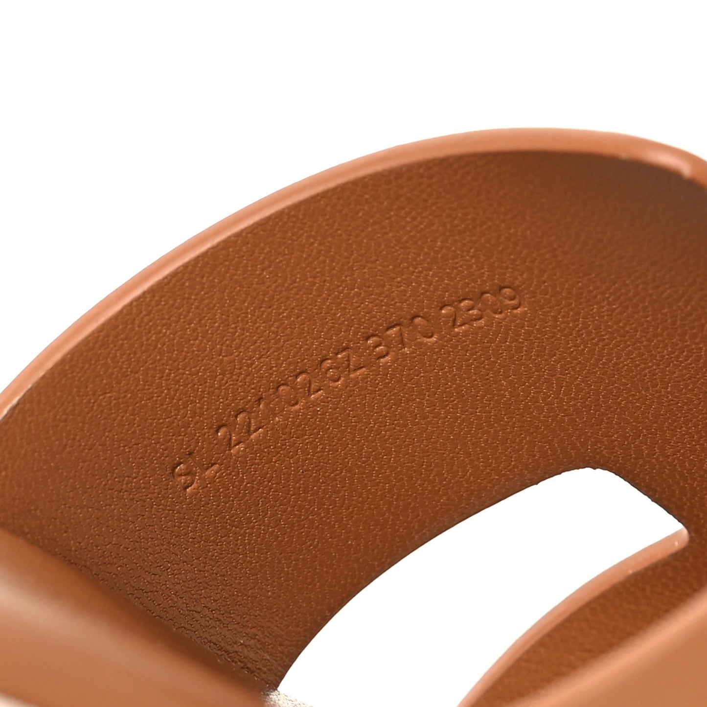 Calfskin Cork Eze 30 Sandals 37 Marron Glaise