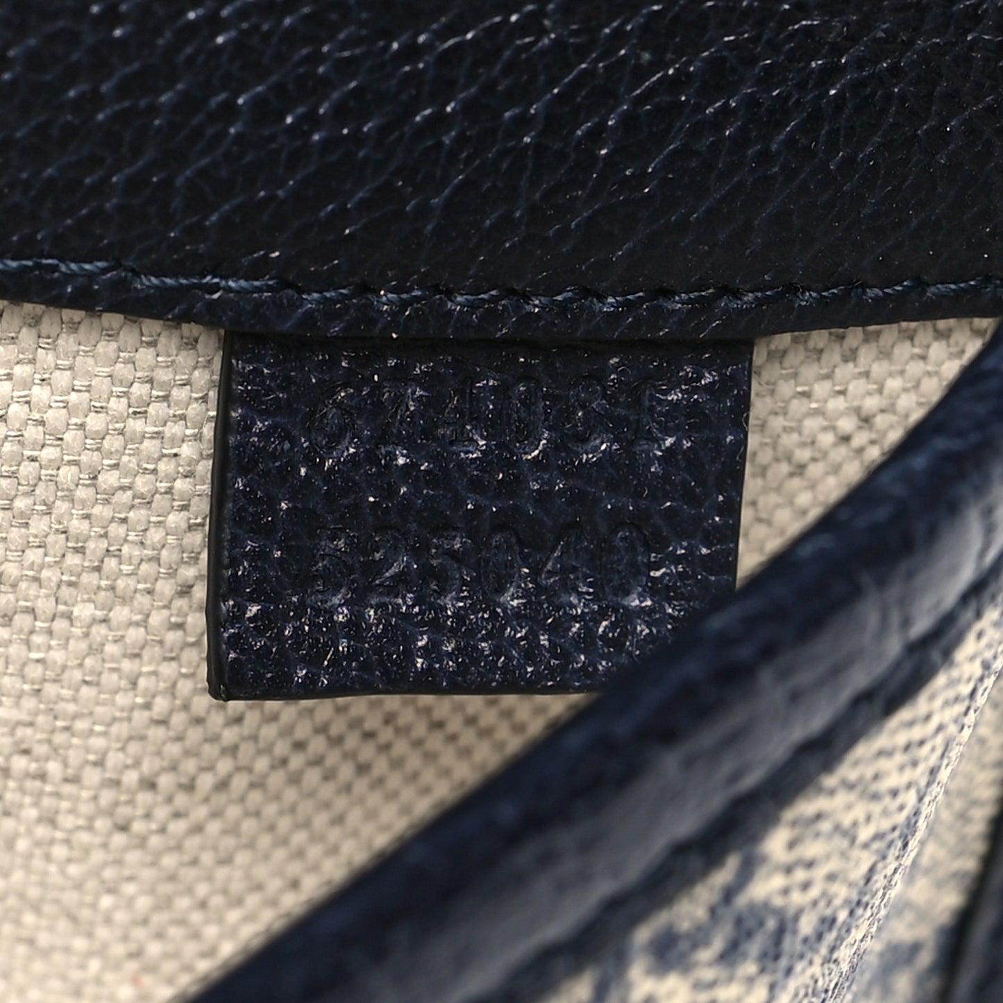 GG Supreme Monogram Web Small Ophidia Belt Bag 90 36 Beige Navy