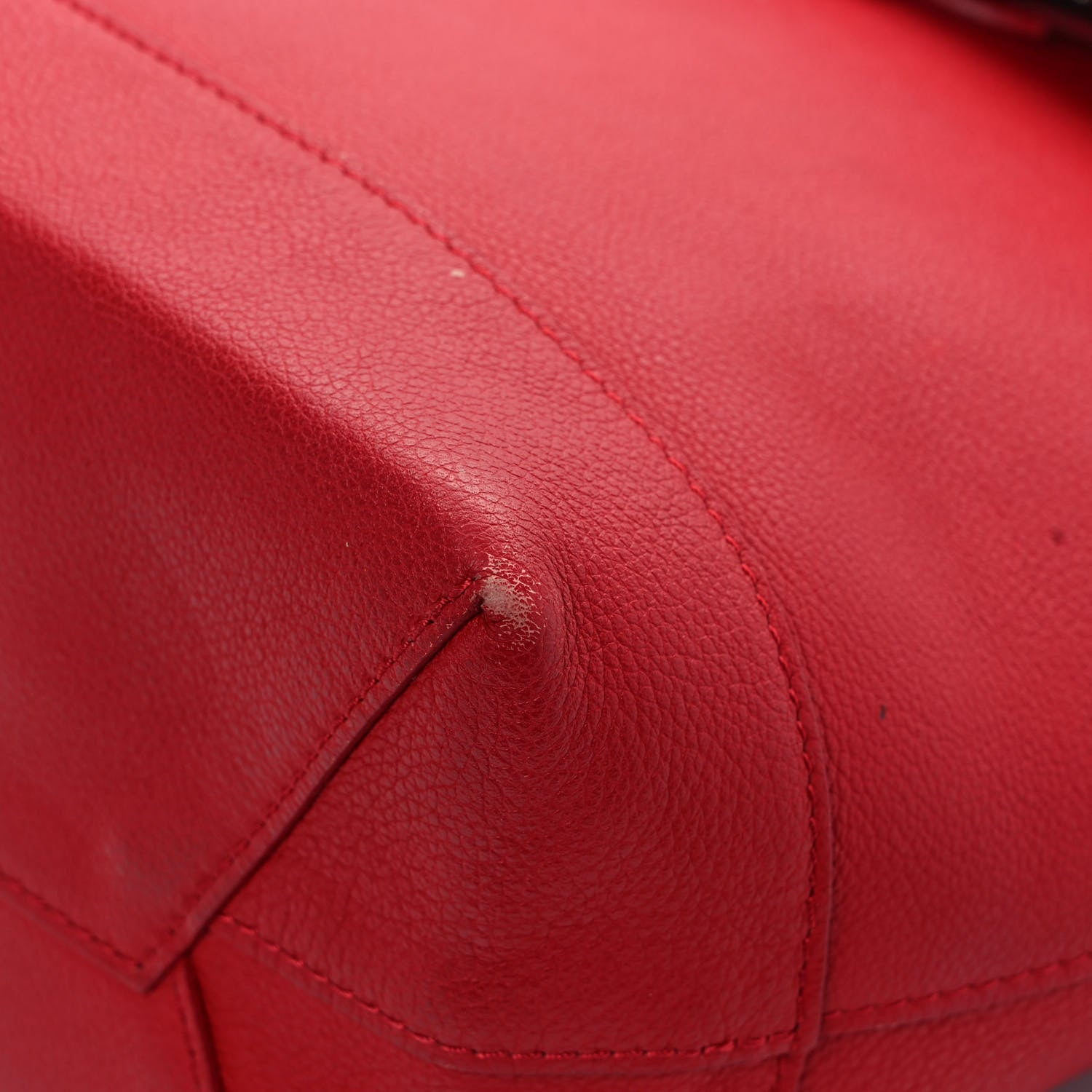 Louis Vuitton Soft Calfskin Lockme Backpack Rubis 15 of 22