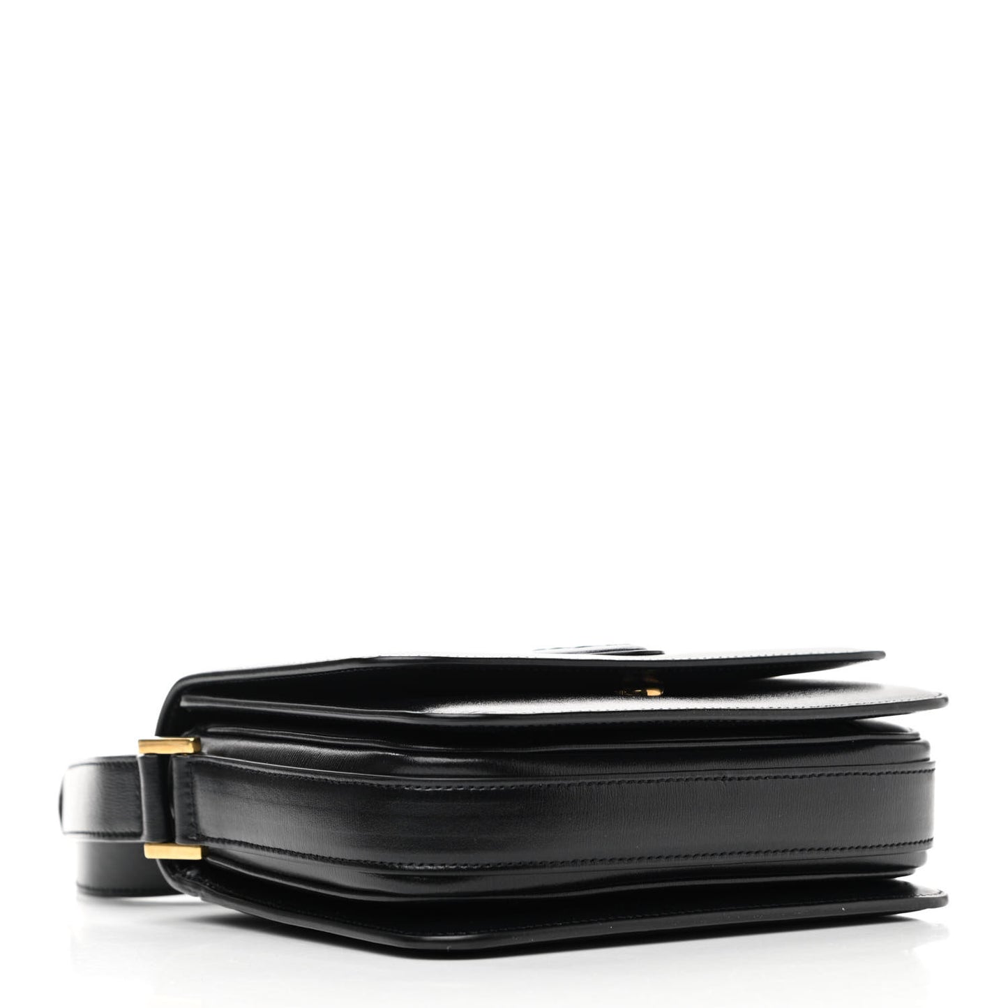 Calfskin Le 61 Shoulder Bag Black