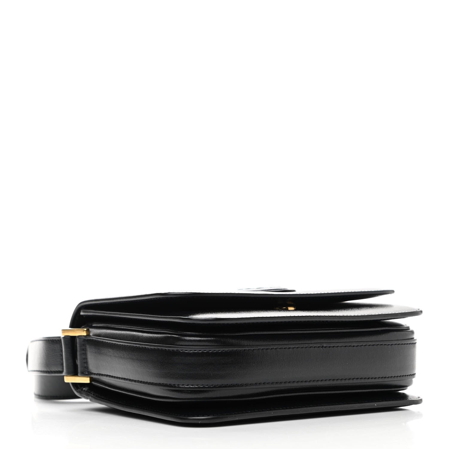 Saint Laurent Calfskin Le 61 Shoulder Bag Black 3 of 10