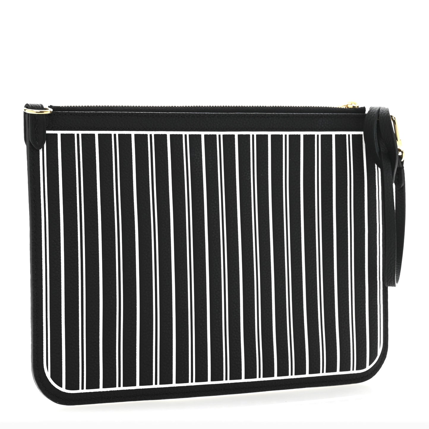 Calfskin Neverfull Inside Out MM Pochette Black