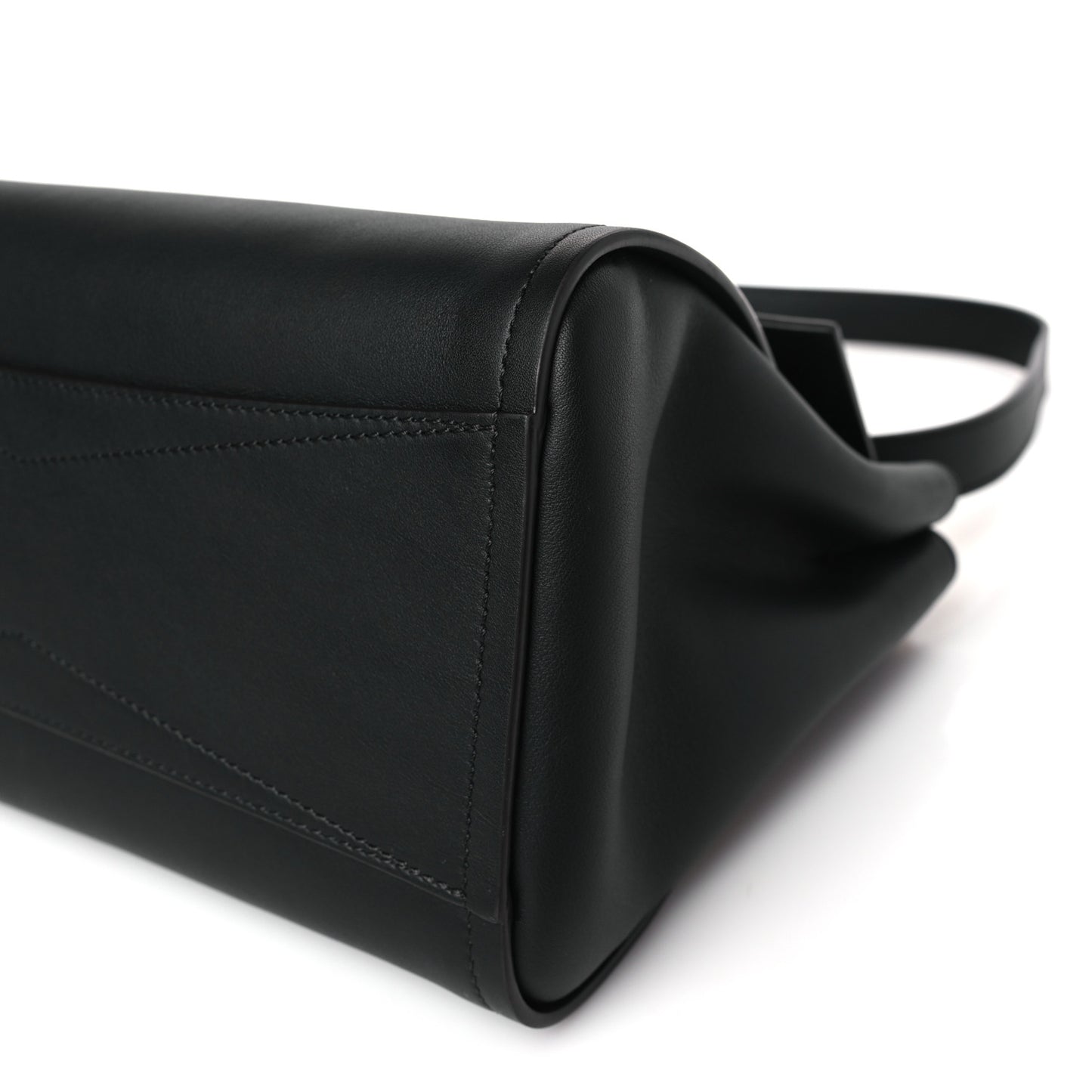Calfskin Small Mystic Shoulder Bag Black