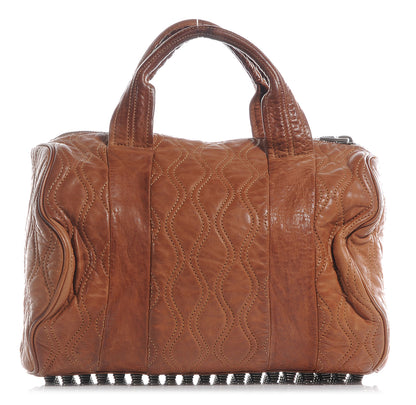 Alexander Wang Quilted Leather Rocco in Brown 1 of 6