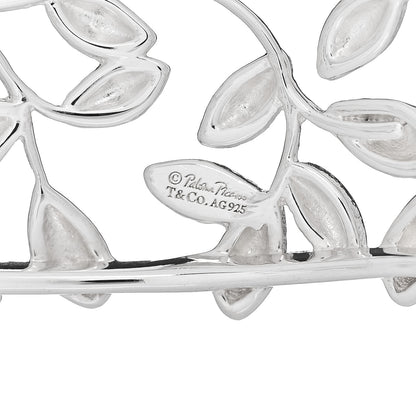 Tiffany Sterling Silver Paloma Picasso Olive Leaf Cuff Bracelet 3 of 3
