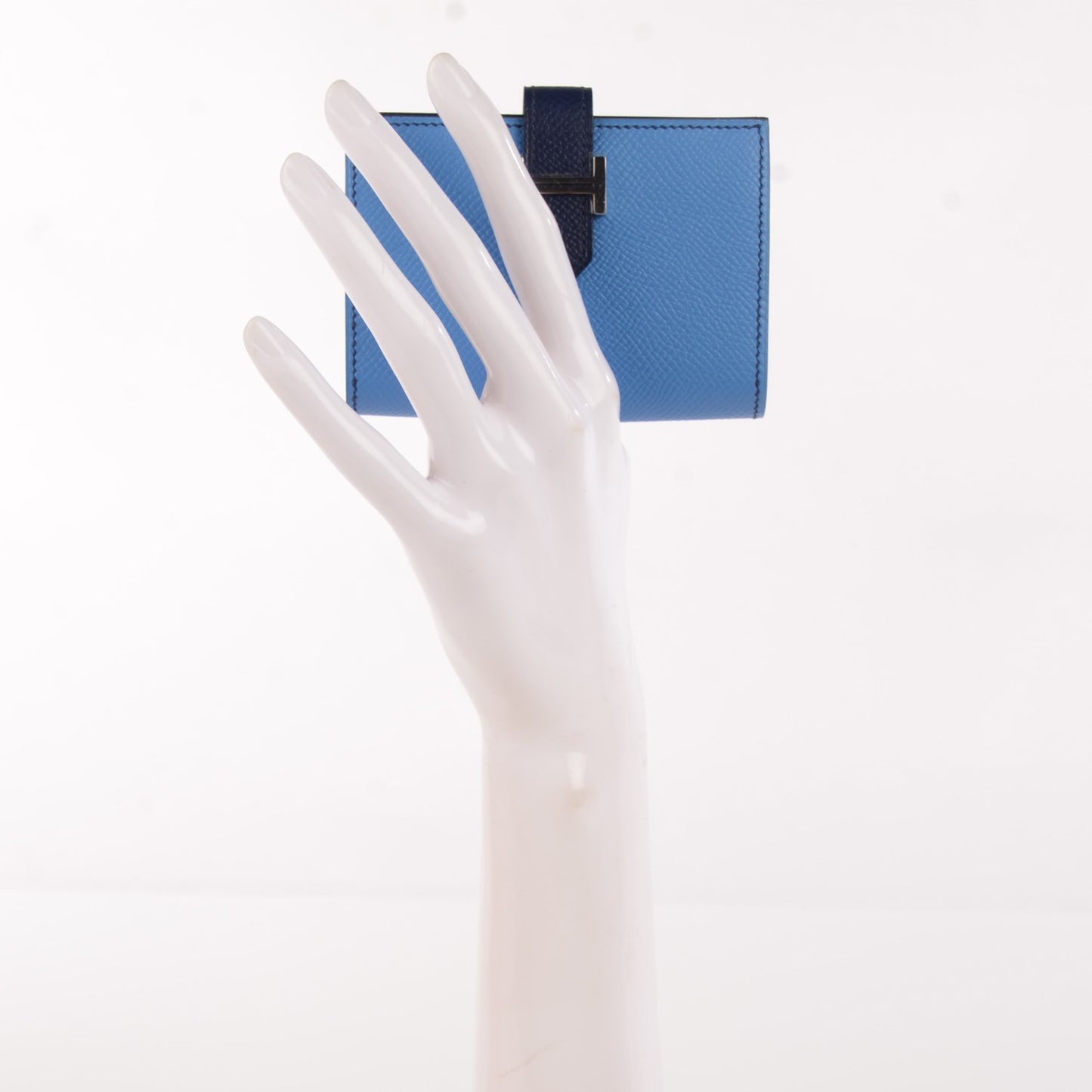 Epsom Bi Color Bearn Card Holder Wallet Bleu Sapphire Paradise