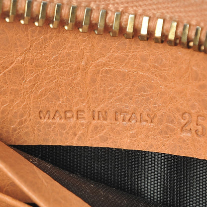 Balenciaga Agneau Giant 12 Rose Gold Hardware Continental Zip Around Wallet Rose Blush 12 of 12
