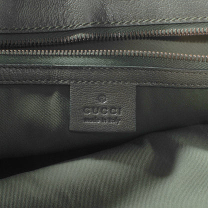 Gucci Leather Blondie Satchel Green 8 of 10